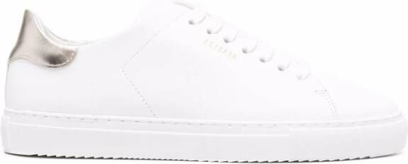 Axel Arigato Wit Goud Contrast Sneakers Leer White Dames