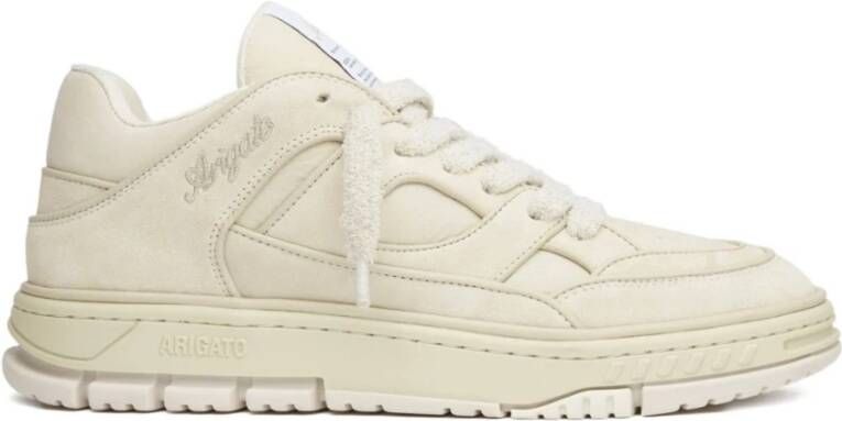 Axel Arigato Licht Beige Leren Sportieve Sneakers