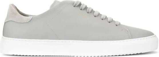 Axel Arigato Lichtgrijze leren sneakers Grijs Heren
