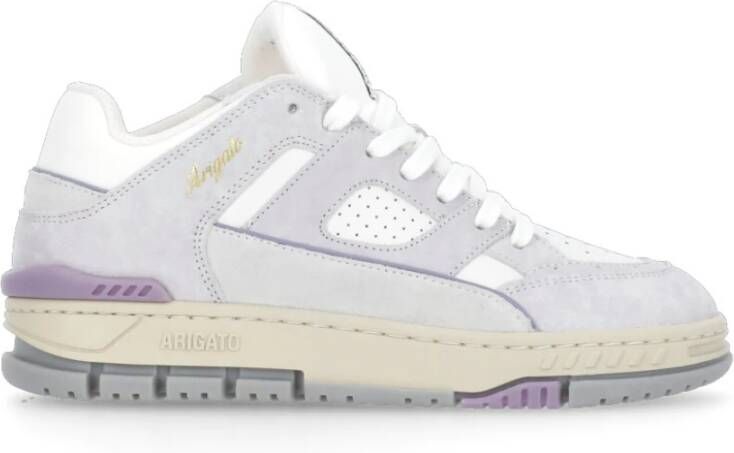 Axel Arigato Lila Leren Sneakers voor Vrouwen Purple Dames