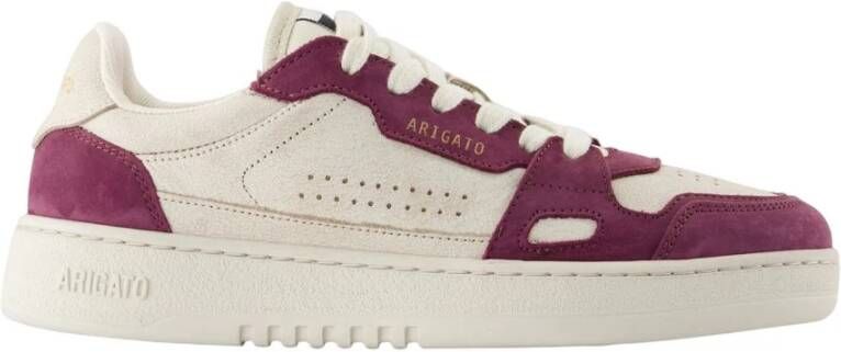 Axel Arigato Lo Sneakers Leer Beige Bordeaux