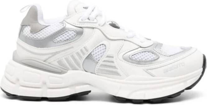 Axel Arigato Witte lage sneakers met reflecterende details White Dames