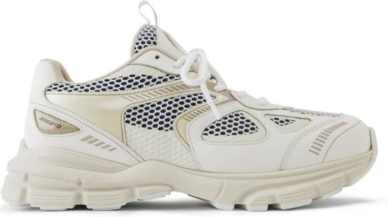 Axel Arigato Witte Leren en Technische Stoffen Sneakers voor Vrouwen White Dames