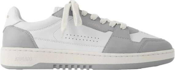 Axel Arigato Minimalistische Wit Grijze Dice Lo Sneakers