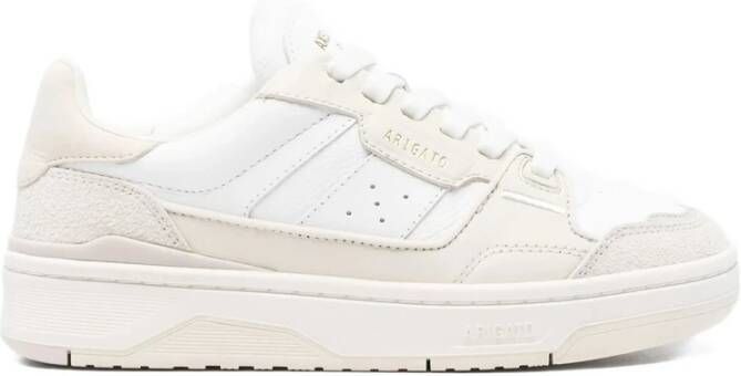 Axel Arigato Off-White Leren Sneakers Laag-Top Ontwerp