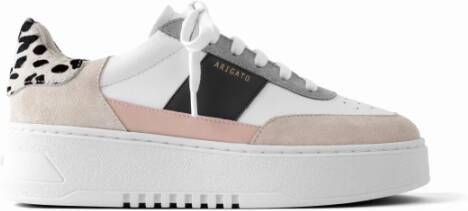 Axel Arigato Vintage Sneakers met Roze en Grijze Details White Dames