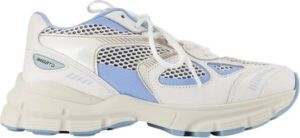 Axel Arigato Oversize Wit Blauw Dusty Leren Sneakers Wit Dames