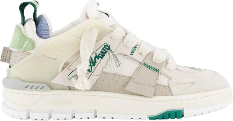 Axel Arigato Area Patchwork sneaker met details van suède en nubuck
