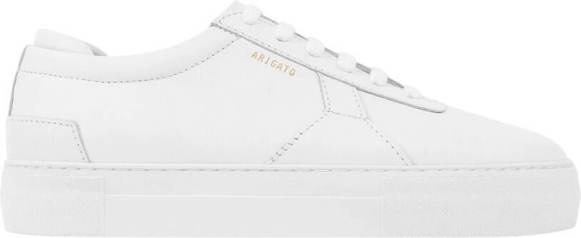Axel Arigato Witte Platform Logo Sneakers White Dames
