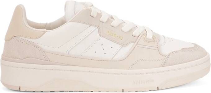 Axel Arigato Beige Sneakers Paneeldesign Vetersluiting Beige Heren
