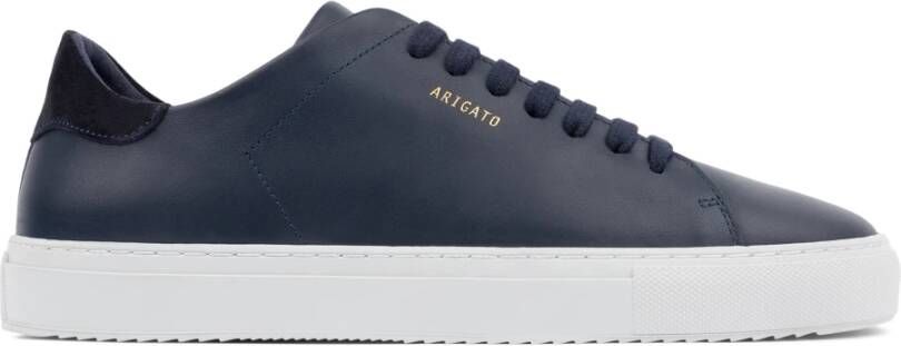 Axel Arigato Handgemaakte Leren Sneakers Stijlvol en Comfortabel Blue Heren