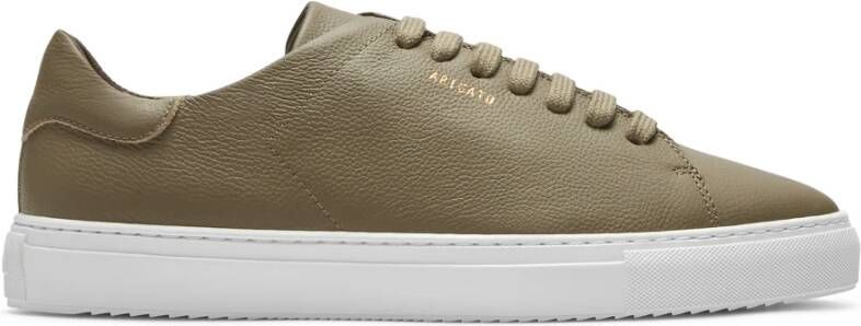 Axel Arigato Bruin Witte Clean 90 Sneaker Brown Heren