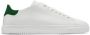 Axel Arigato Witte lage sneakers met groen leren hielstuk White Heren - Thumbnail 1