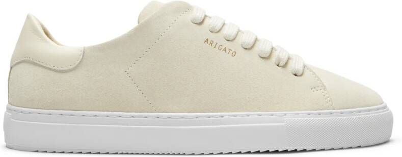 Axel Arigato Schoon 90 Suede Sneaker Beige Dames