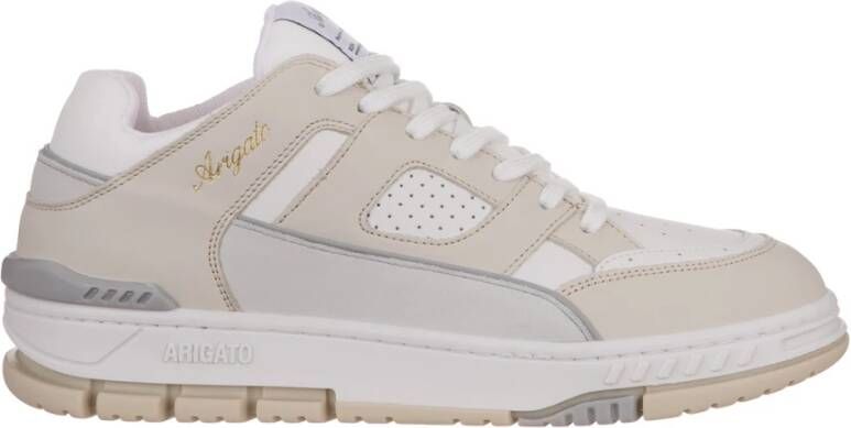 AXEL ARIGATO Lage Sneakers Dames Area Lo Fluffy Sneaker Maat: 41 Materiaal: Leer Kleur: Beige