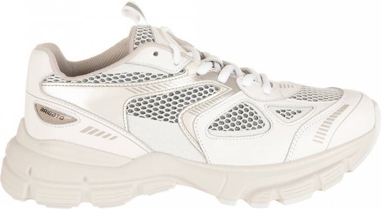 Axel Arigato Witte Leren en Technische Stoffen Sneakers voor White