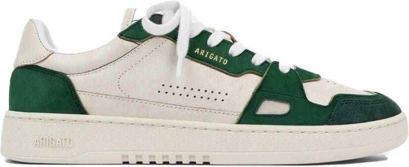 Axel Arigato Handgemaakte Vintage Sneakers met Contrastleer en Suède Beige