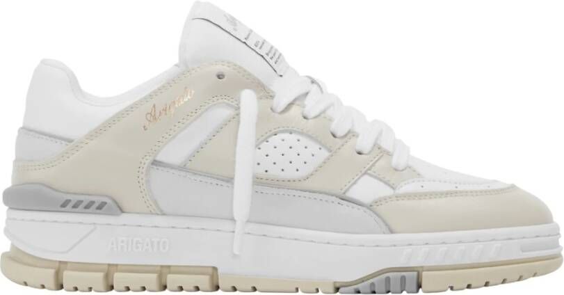 AXEL ARIGATO Lage Sneakers Dames Area Lo Fluffy Sneaker Maat: 41 Materiaal: Leer Kleur: Beige