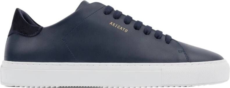 Axel Arigato Handgemaakte Leren Sneakers Stijlvol en Comfortabel Blue Heren