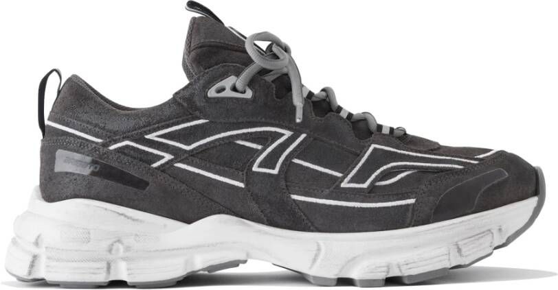 Axel Arigato Donkergrijze Marathon R-Trail Sneakers Gray Dames