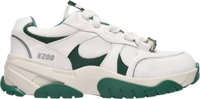Axel Arigato Gem Embellished Lace Up Trainers Groen Dames