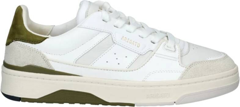 Axel Arigato Sneakers in Wit Groen Klei White Heren