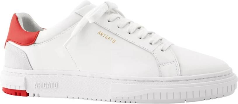 Axel Arigato Sneakers met contrastmicroprint White Heren