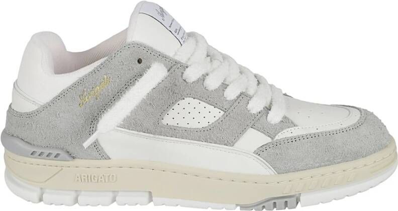 AXEL ARIGATO Lage Sneakers Heren Area Lo Schoenen Maat: 46 Materiaal: Suède Kleur: Wit