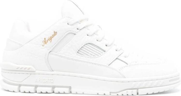 Axel Arigato Witte Sneakers Oceanic Polyester Leer White Heren