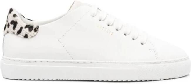 Axel Arigato Sneakers met Kalfshaar Logo Print White Dames