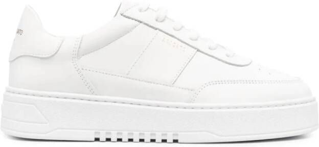 Axel Arigato Vintage Leren Lage Sneakers White Heren
