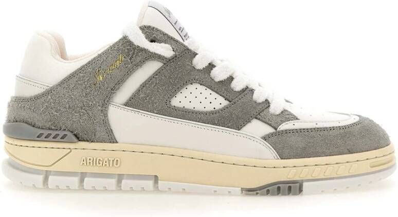 AXEL ARIGATO Lage Sneakers Heren Area Lo Schoenen Maat: 46 Materiaal: Suède Kleur: Wit