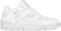 Axel Arigato Witte Leren Sneakers met Gouden Logo - Thumbnail 1