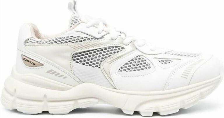 Axel Arigato Witte Leren en Technische Stoffen Sneakers voor White