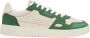 Axel Arigato Witte Sneakers met Lage Top en Groen en Wit Leer White Dames - Thumbnail 1