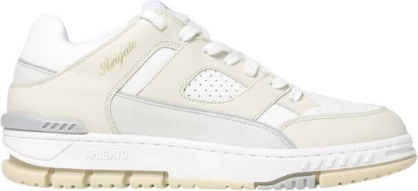 Axel Arigato Witte lage sneakers met geperforeerde details White Dames