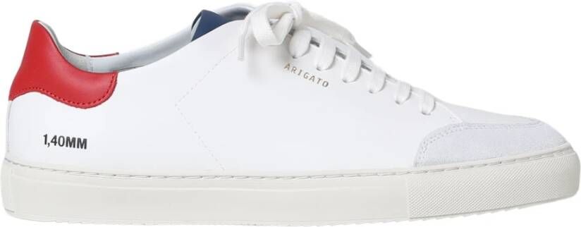 Axel Arigato Italiaanse handgemaakte leren sneakers White Heren