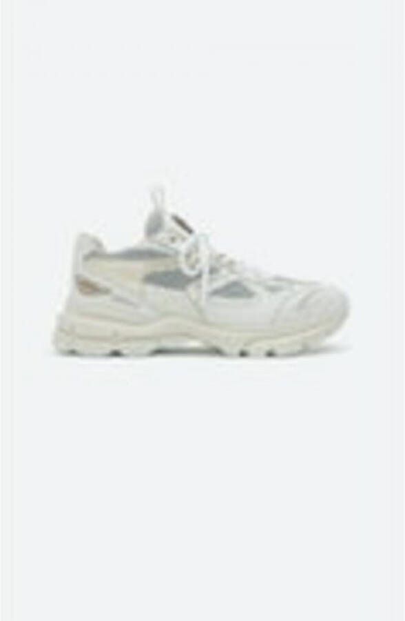 Axel Arigato Witte Leren en Technische Stoffen Sneakers voor White