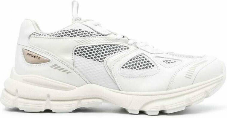 Axel Arigato Witte Leren en Technische Stoffen Sneakers voor White