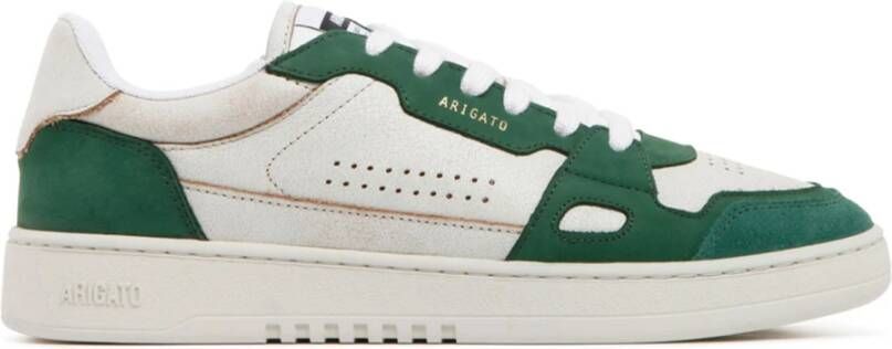 Axel Arigato Handgemaakte Vintage Sneakers met Contrastleer en Suède Beige