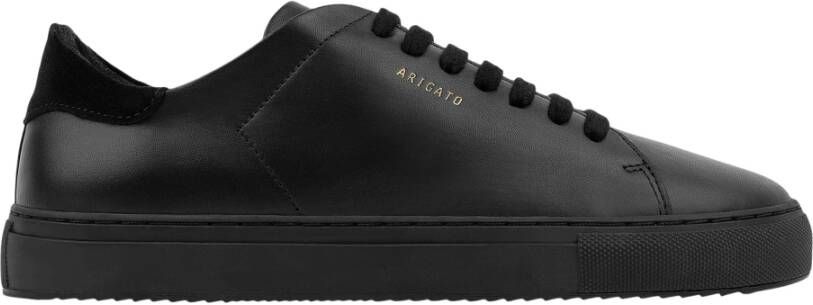 Axel Arigato Stijlvolle zwarte leren sneakers Black Heren