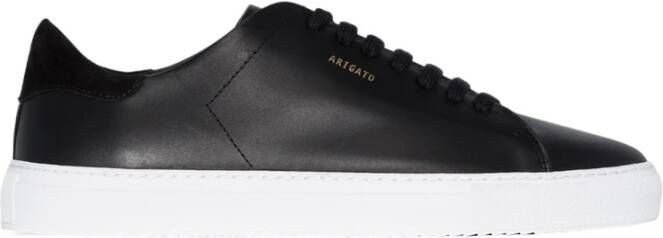 Axel Arigato Zwarte platte schoenen Stijlvol en comfortabel Black Heren