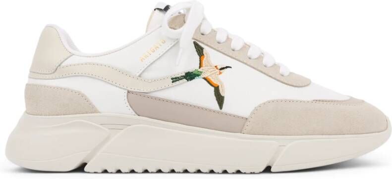 Axel Arigato Streep Bij Vogel Vintage Runner White Heren
