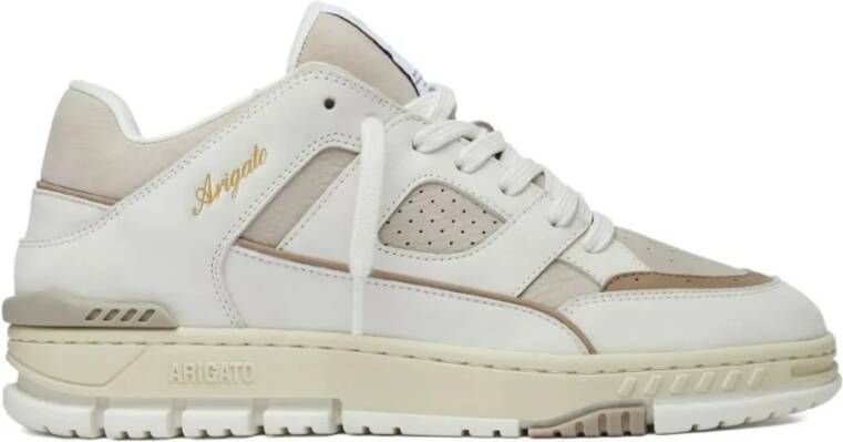 Axel Arigato Taupe Off White Area Lo Sneakers