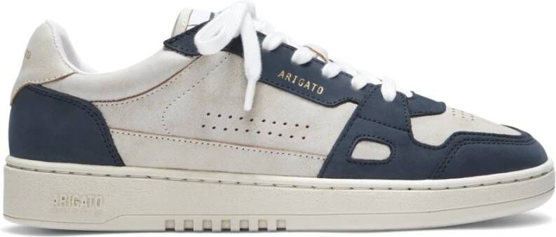 Axel Arigato Beige Dice Lo Sneaker Beige Blue Schoenen Multicolor Heren