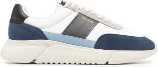 Axel Arigato Vintage Genesis Sneakers Blauw Leer Multicolor Heren