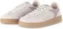 Axel Arigato Vintage Leren Sneaker met Brede Zool Beige Dames - Thumbnail 1