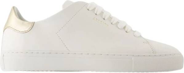 Axel Arigato Wit Goud Contrast Sneakers Leer White Dames