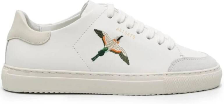 Axel Arigato Clean 90 Bee Bird Sneakers Leer Wit Cremino White Dames