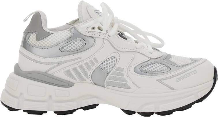 Axel Arigato Witte lage sneakers met reflecterende details White Dames